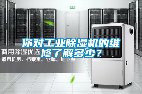 你對工業除濕機的維修了解多少?