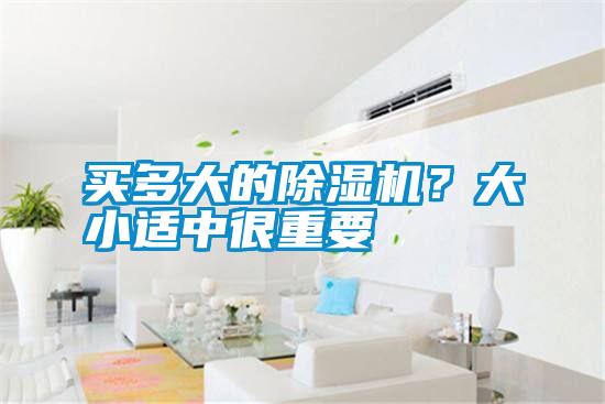 買多大的除濕機(jī)?大小適中很重要