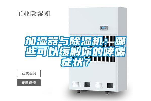 加濕器與除濕機:哪些可以緩解你的哮喘癥狀?