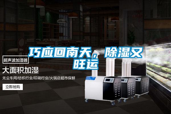 巧應回南天,除濕又旺運