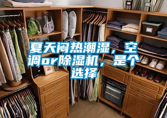 夏天悶熱潮濕,空調(diào)or除濕機(jī),是個(gè)選擇