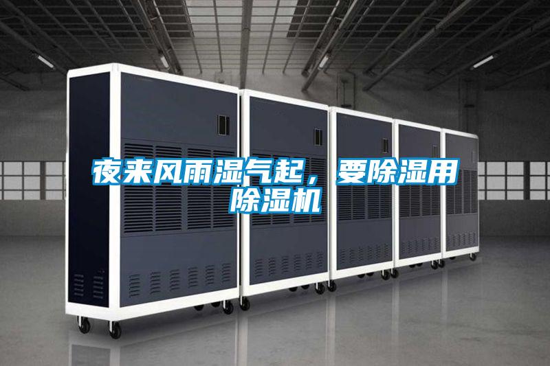 夜來(lái)風(fēng)雨濕氣起,要除濕用除濕機(jī)