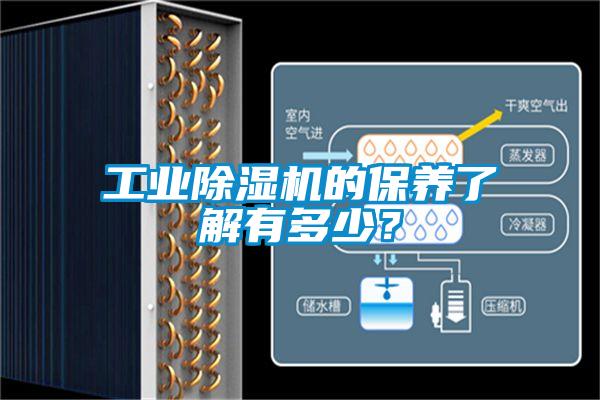 工業除濕機的保養了解有多少?
