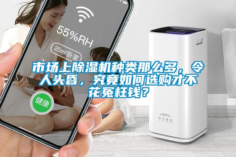市場上除濕機種類那么多，令人頭昏，究竟如何選購才不花冤枉錢？