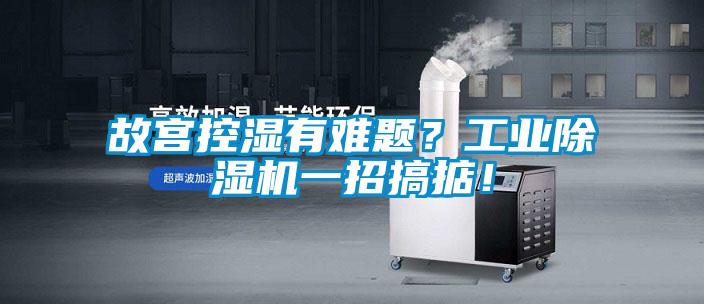 故宮控濕有難題?工業除濕機一招搞掂!