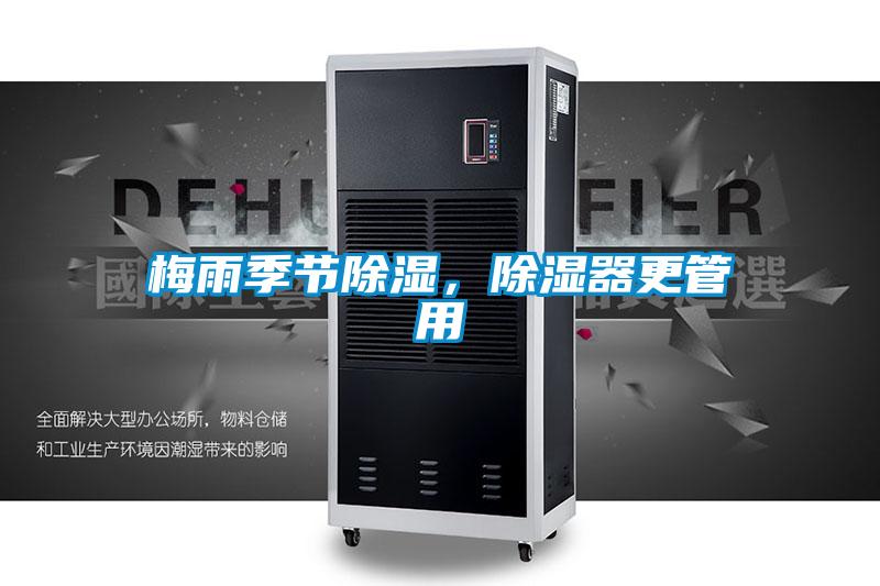 梅雨季節除濕，除濕器更管用