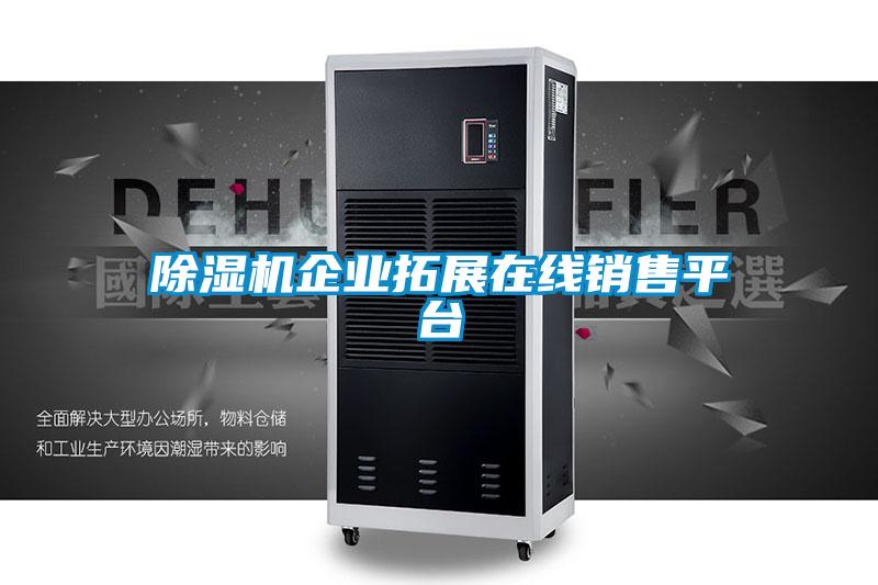除濕機(jī)企業(yè)拓展在線銷售平臺