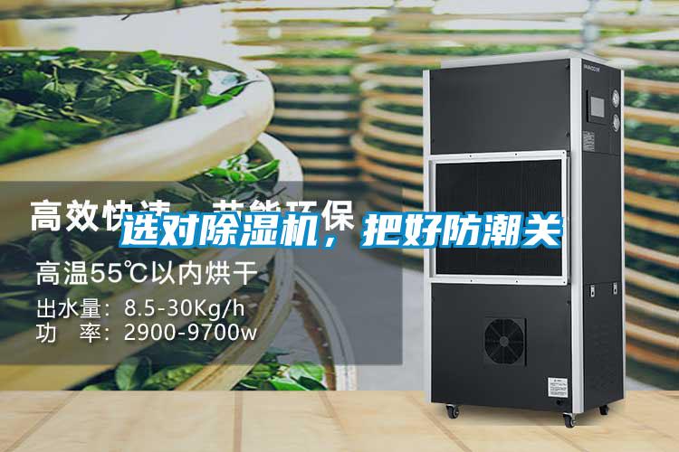選對除濕機,把好防潮關