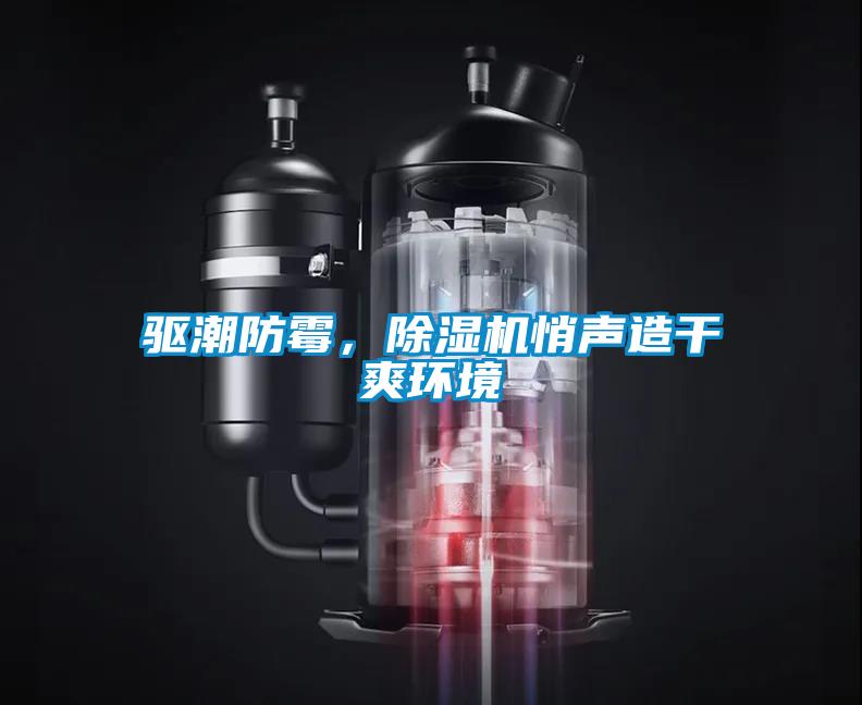 驅潮防霉，除濕機悄聲造干爽環境