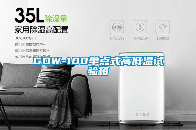 GDW-100單點(diǎn)式高低溫試驗箱