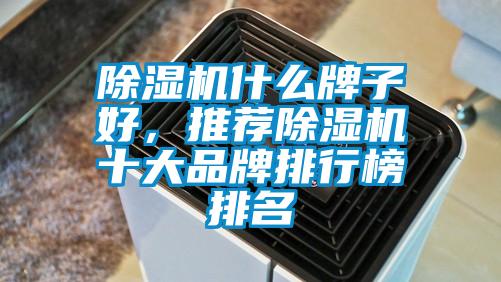 除濕機什么牌子好，推薦除濕機十大品牌排行榜排名