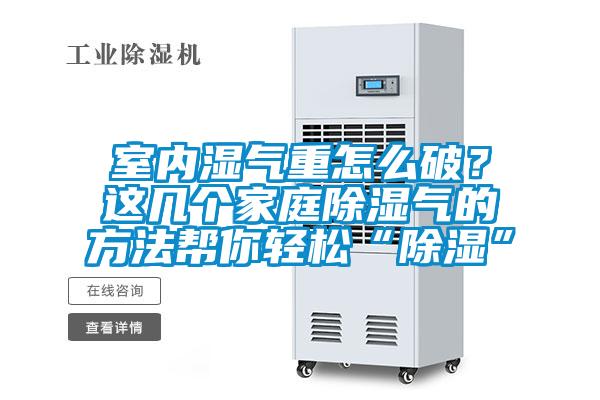 室內(nèi)濕氣重怎么破?這幾個家庭除濕氣的方法幫你輕松“除濕”