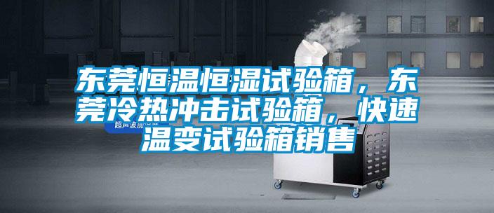 東莞恒溫恒濕試驗(yàn)箱，東莞冷熱沖擊試驗(yàn)箱，快速溫變?cè)囼?yàn)箱銷售