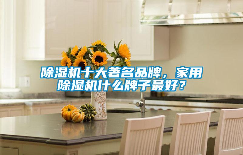 除濕機十大著名品牌,家用除濕機什么牌子最好?