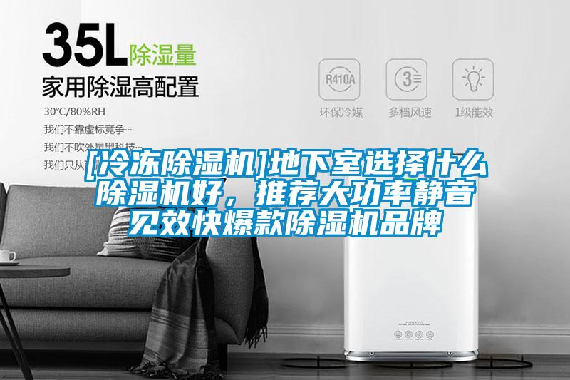[冷凍除濕機]地下室選擇什么除濕機好，推薦大功率靜音見效快爆款除濕機品牌