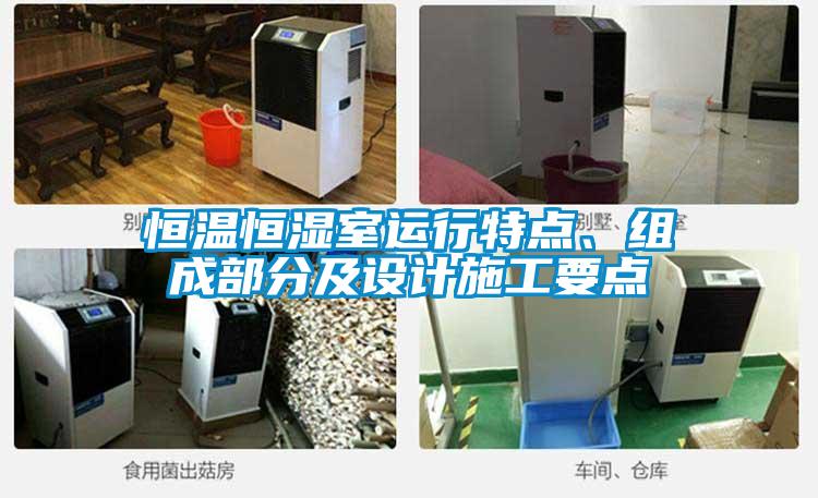 恒溫恒濕室運行特點、組成部分及設計施工要點
