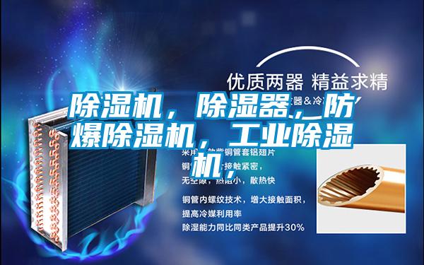除濕機，除濕器，防爆除濕機，工業除濕機，
