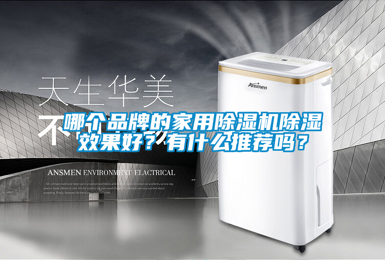 哪個品牌的家用除濕機除濕效果好？有什么推薦嗎？