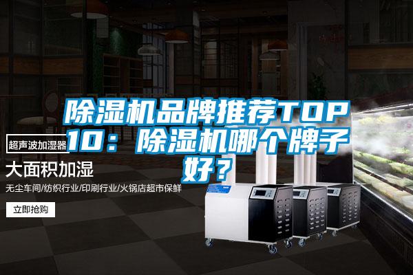 除濕機品牌推薦TOP10:除濕機哪個牌子好?