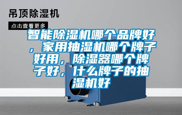 智能除濕機哪個品牌好,家用抽濕機哪個牌子好用,除濕器哪個牌子好,什么牌子的抽濕機好