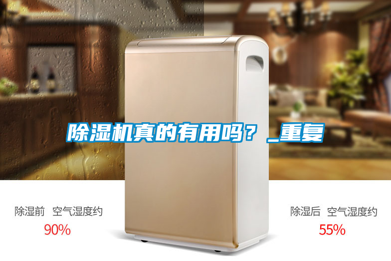除濕機真的有用嗎？_重復