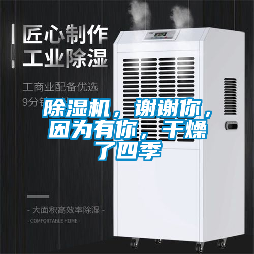 除濕機，謝謝你，因為有你，干燥了四季