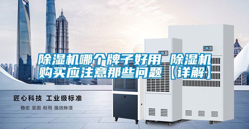 除濕機(jī)哪個(gè)牌子好用 除濕機(jī)購(gòu)買應(yīng)注意那些問題【詳解】