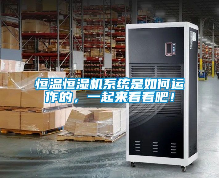 恒溫恒濕機(jī)系統(tǒng)是如何運(yùn)作的,一起來看看吧!